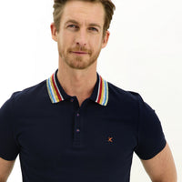 Dark Navy Plus Size Polo Shirt
