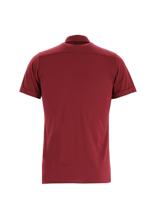 Dark Burgundy Polo Shirt T-shirt