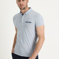 Light Blue Polo Shirt Slim Fit