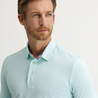 Mint Yeşili Polo Yaka Slim Fit Dar Kesim Tişört
