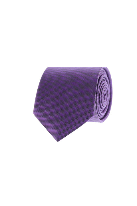 Medium Purple Patterned Tie