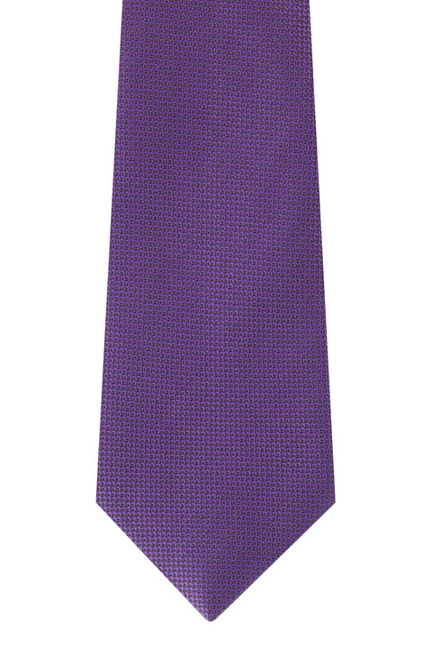 Medium Purple Patterned Tie