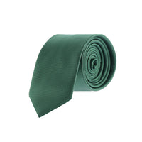 Dark Green Patterned Tie