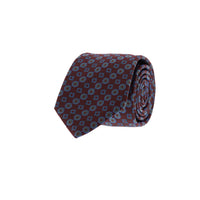 Dark Burgundy Patterned Tie