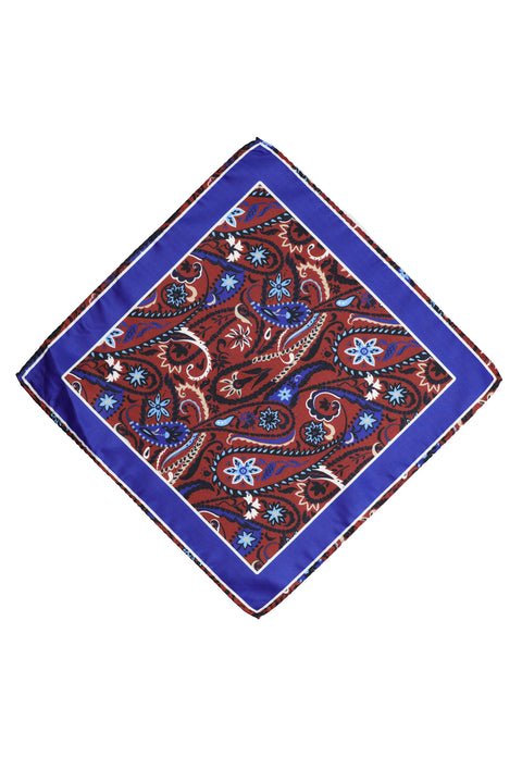 Light Red Patterned Handkerchief