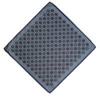 Medium Grey Patterned Handkerchief
