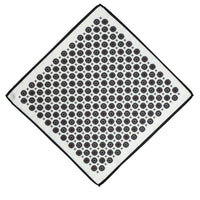 White Patterned Handkerchief