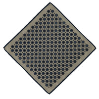 Light Khaki Patterned Handkerchief