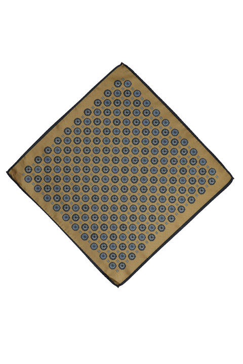 Mustard Patterned Handkerchief