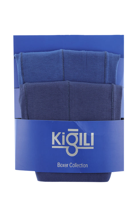 Light Blue 2-Pack Plain Supreme Boxer Set