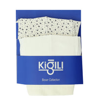 White 2-Pack Patterned Cotton Supreme Boxer Set