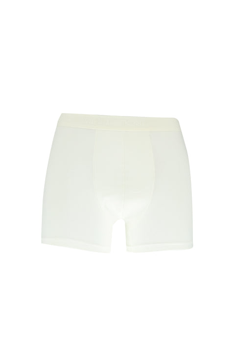 White 2-Pack Patterned Cotton Supreme Boxer Set