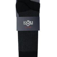 Dark Anthracite 2-Pack Patterned Socks