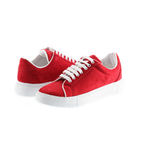 Dark Red Sneaker Shoes