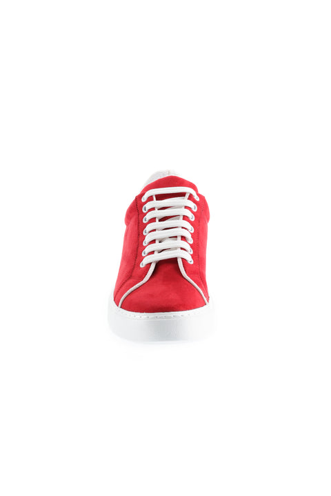 Dark Red Sneaker Shoes