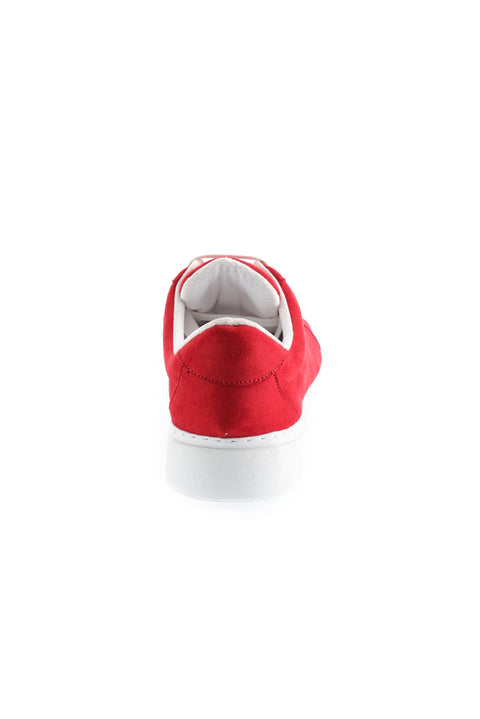Dark Red Sneaker Shoes