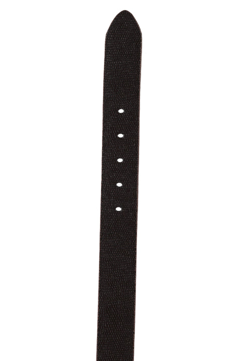 Dark Brown Sport Leather Belt