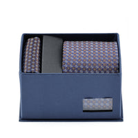 Medium Brown 2-Piece Tie and Pocket Square Set