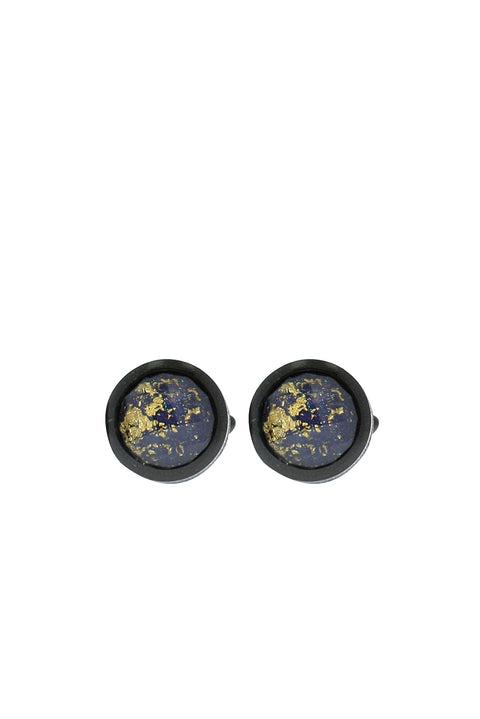 Medium Navy Cufflinks