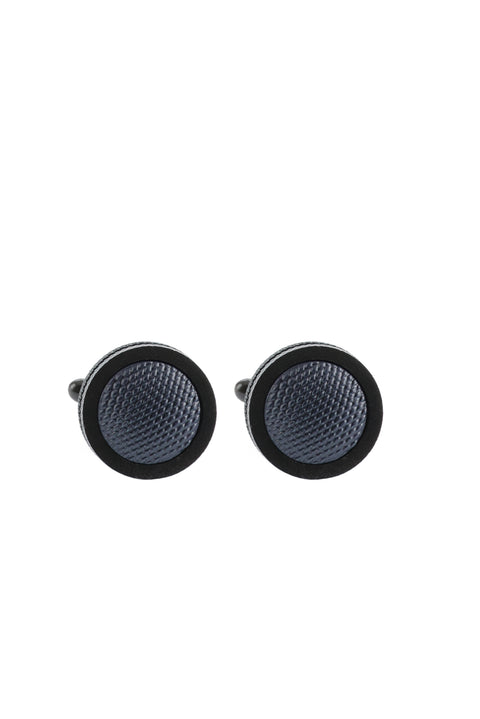 Medium Navy Blue Stone Cufflinks