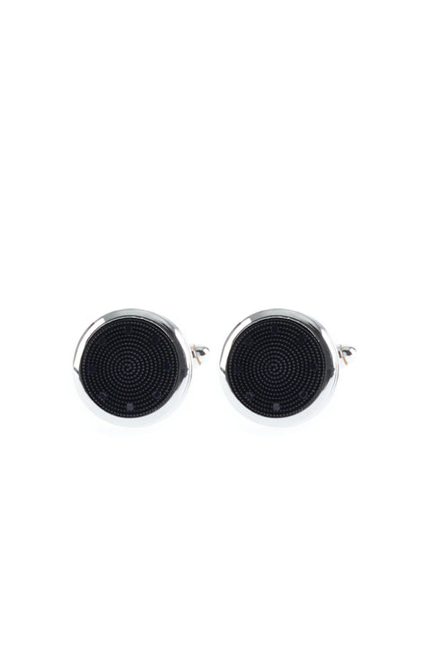 Medium Navy Cufflinks