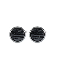 Black Stone Cufflinks
