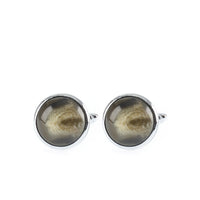 Medium Brown Stone Cufflinks