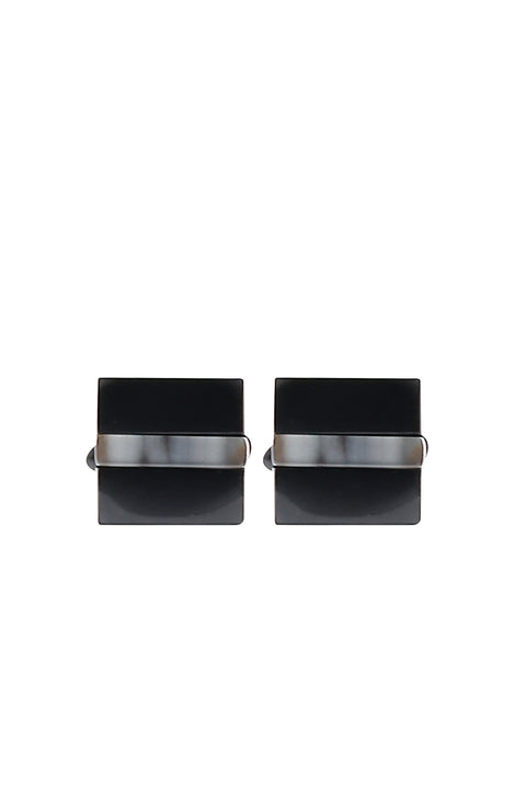 Medium Brown Stone Cufflinks