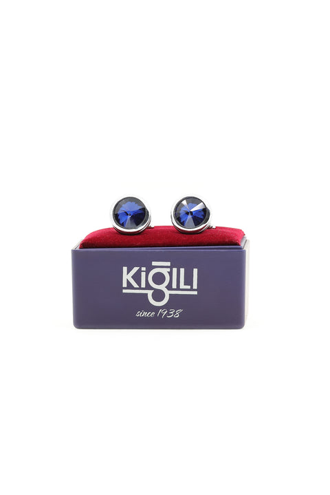 Koyu Lacivert Kol Düğmesi