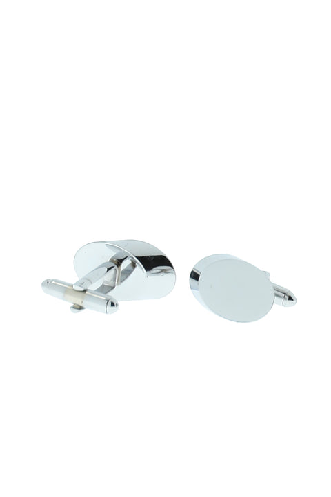 Metallic Gray Cufflinks