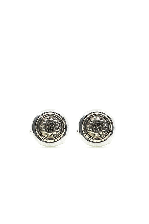 Metallic Gray Cufflinks