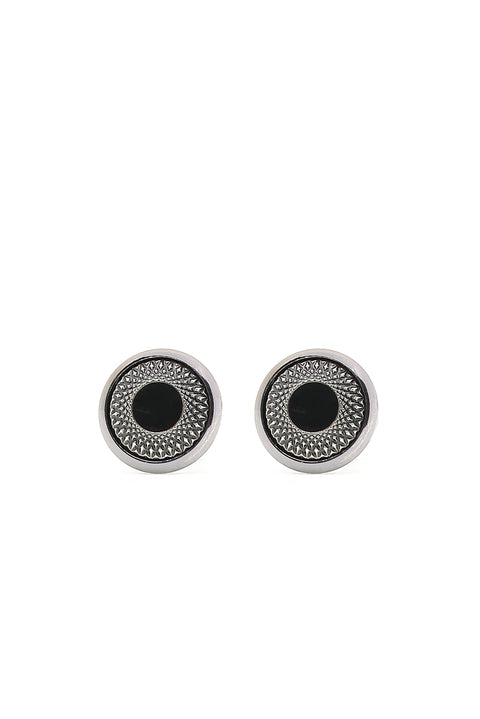 Metallic Gray Cufflinks