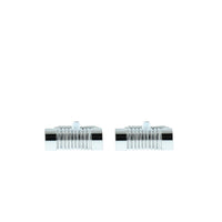 Metallic Gray Cufflinks