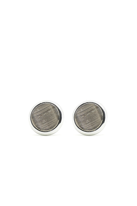 Metallic Gray Cufflinks
