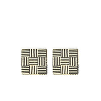 Dark Yellow Cufflinks