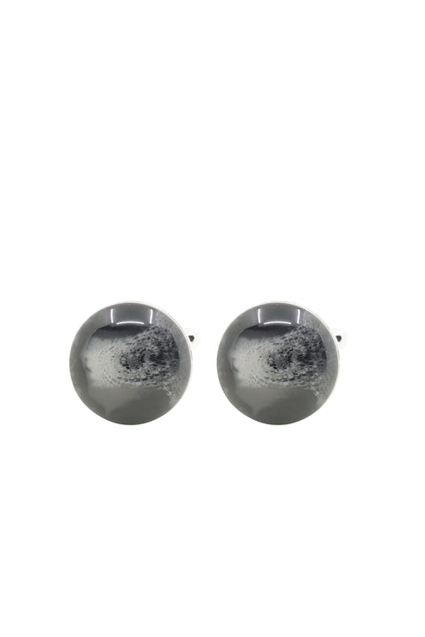 Medium Grey Melange Cufflinks