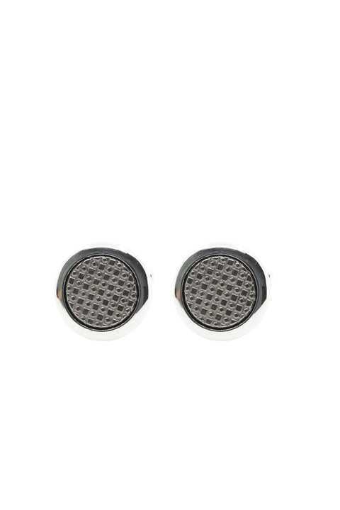 Metallic Gray Cufflinks