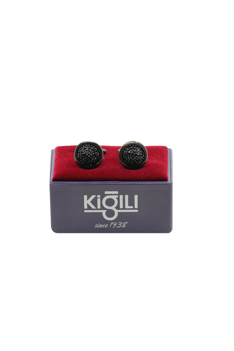 Metallic Gray Cufflinks