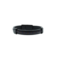 Black Leather Bracelet