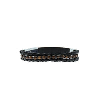 Dark Brown Leather Bracelet