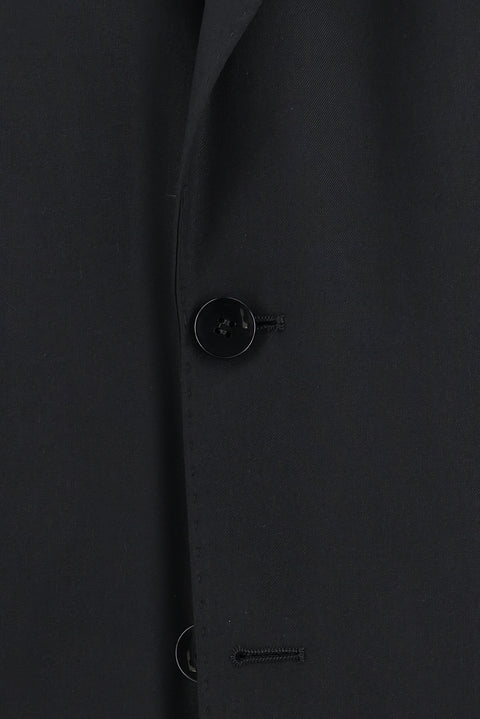 Black 6-Drop Regular Fit Standard Cut Suit