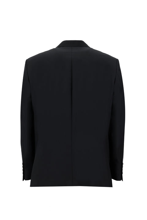 Black 7 Drop Slim Fit Narrow Cut Suit