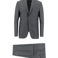 Dark Gray 7 Drop Slim Fit Narrow Cut Suit