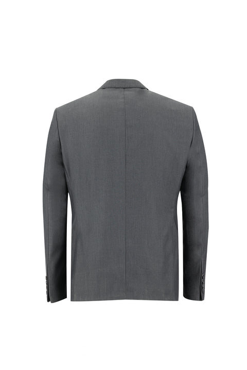 Dark Gray 7 Drop Slim Fit Narrow Cut Suit