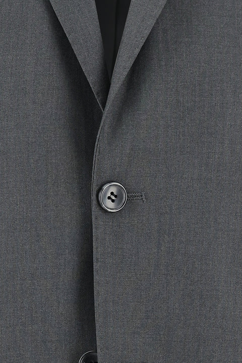 Dark Gray 7 Drop Slim Fit Narrow Cut Suit