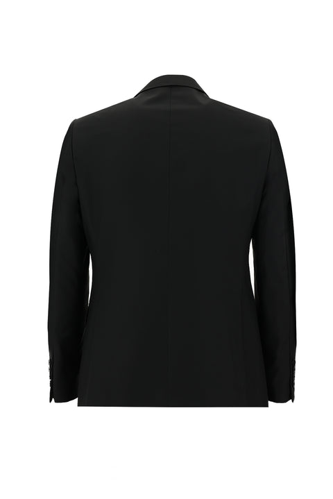 Dark Black 6 Drop Regular Fit Standard Cut Suit