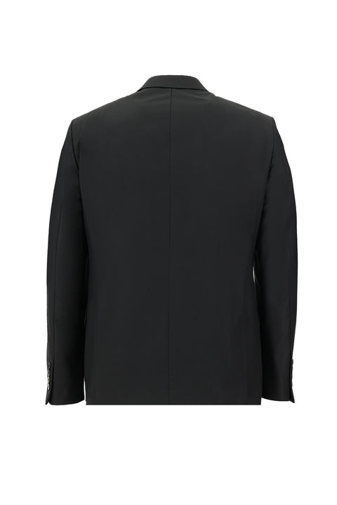 Black 6-Drop Regular Fit Standard Cut Suit