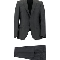 Medium Gray 4-Drop Relaxed Fit Suit