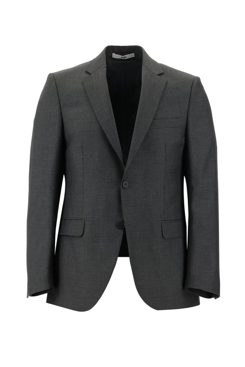 Medium Gray 4-Drop Relaxed Fit Suit