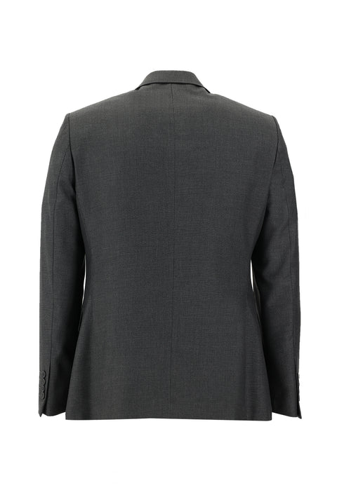 Medium Gray 4-Drop Relaxed Fit Suit